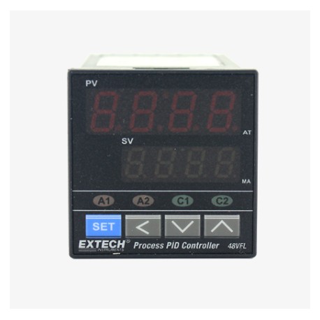 Extech 48VFL11 Controlador PID de temperatura 1/16 DIN con una salida de relé