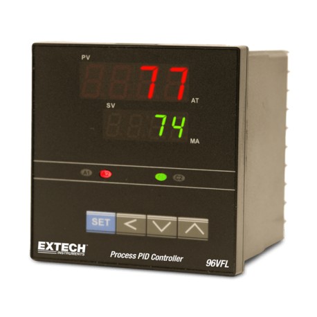 Extech 96VFL13 Controlador PID de temperatura 1/4 DIN con salida de 4-20 mA