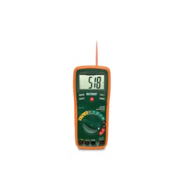 Extech MA120 Mini pinza amperimétrica de CA/CC de 200 A + detector de voltaje