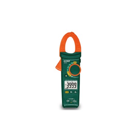 Extech MA445 Pinza amperimétrica de CA de valor eficaz verdadero de 60 A + detector de voltaje sin contacto