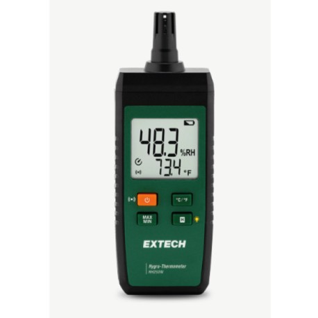 Extech RH250W Higrotermómetro con conectividad a la aplicación ExView®