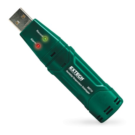 Extech RHT10 Registrador de datos USB de humedad y temperatura