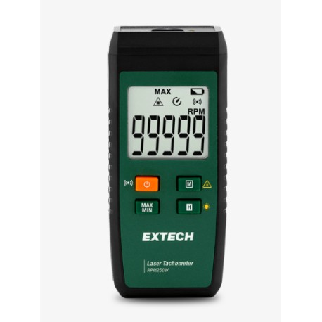 Extech RPM250W Tacómetro láser con conectividad a la aplicación ExView®