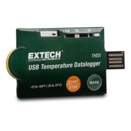 Extech THD5 Registrador de datos de temperatura USB (paquete de 10)