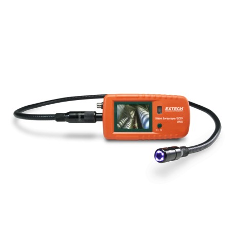 Extech TP870 Sonda de temperatura tipo K con cable corrugado (−40 a 482 °F)