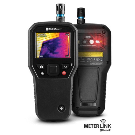 Flir MR277 Sistema de inspección de edificios con psicómetro de humedad y cámara de IR con MSX®