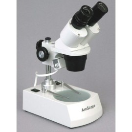 Amscope 20X-40X-80X Cordless LED Stereo Microscope