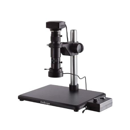 Amscope H1000-96S-20MB13 .83X-10X Wide-zoom Monocular Inspection Microscope with 20MP USB Camera
