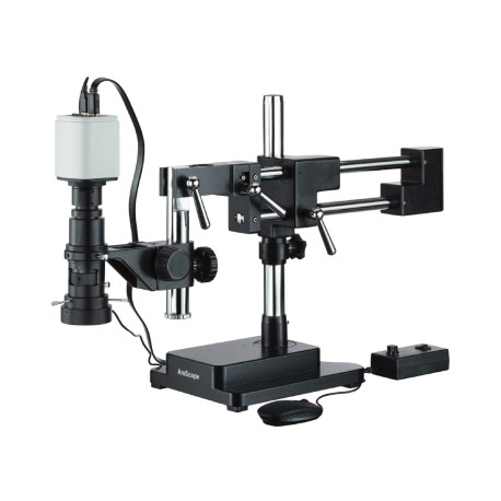 Amscope H800-DAB-96S-HD1080 Digital Inspection Microscope on Boom Stand with Ring-light