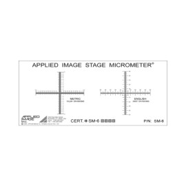 Aplied Image SM-6 X&Y Axis Linear Scale (0.0005″ / 10um div.)