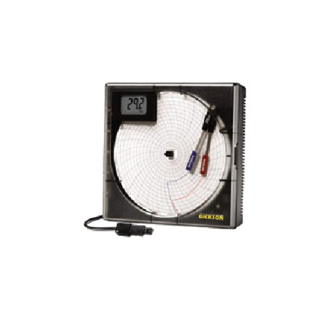 Dickson KT8-21 Graficador Temperatura Display, Audible Alarm, Dual Thermistor (RS021)