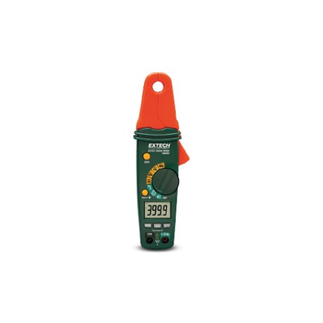 Extech 380950 Pinza amperimétrica miniatura de CA/CC de 80 A